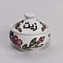 Handmade Ceramic Olive Oil Table Container – Food-Safe – 10 cm