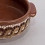 Handmade Ceramic Hospitality Serving Tray - Artisan Finish - Ø22 cm thumbnail