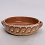 Ceramic Serving Plate Premium Handmade Finish - 30x30x4 cm thumbnail