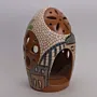 Handmade Ceramic Aroma Burner – Decorative Mosaic Art Handmade Design