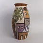 Handmade Luxury Ceramic Vase - Mosaic Art FinishHeight - 35x18x18 cm thumbnail