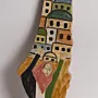Handmade Ceramic Palestine Map Wall Hanging - Mosaic Art - 15x25x2 cm thumbnail