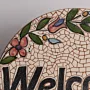 Handmade Ceramic Decorative Plate for Wall Hanging or Stand – 25 cm