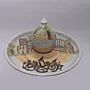 Handmade Ceramic Ramadan Hospitality Plate – Mosaic Art – 30 cm