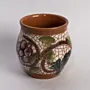Handmade Ceramic Mate Cup with Mosaic Art Handmade Design