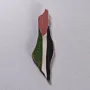 Handmade Ceramic Fridge Magnet – Mini Mosaic Art – Half-Palm Size