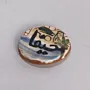 Handmade Ceramic Fridge Magnet – Mini Size with Mosaic Art Finish