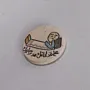 Handmade Ceramic Decorative Fridge Magnet – Mosaic Art Design – 5 cm