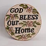 Handmade Ceramic Decorative Plate for Wall Hanging or Stand – 20 cm