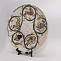 Handmade Ceramic Decorative Plate for Wall Hanging or Stand - Ø30 cm thumbnail