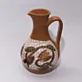 Handmade Ceramic Olive Oil Dispenser - Food-Safe Mosaic Art - 500 ml thumbnail