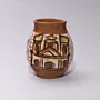 Handmade Ceramic Mate Natural Clay Cup with Artisan Finish