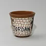 Handmade Ceramic Coffee Cup – Food-Safe with Mosaic Art Finish