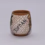 Handmade Ceramic Coffee Cup – Food-Safe Jordanian Mosaic Art Finish