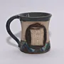 Handmade Ceramic Mug – Food-Safe Precision Crafted Mosaic Art Design