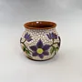 Handmade Luxury Mini Ceramic Vase - Mosaic Art Design - 13x7 cm thumbnail