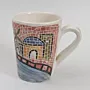 Handmade Ceramic Mug – Food-Safe Precision Crafted Mosaic Art Design