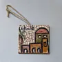Custom Handmade Ceramic Hanging Plaque – Personalized Text or Artwork