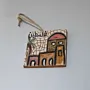 Custom Ceramic Hanging Plaque - Text or Artwork - 25x15x2 cm thumbnail
