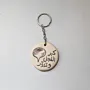 Custom Handmade Ceramic Keychain – Personalized Text or Artwork
