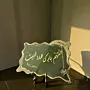 Handmade Resin Barik Hatha Al-Bayt Crystal Table Stand - 22x35 cm thumbnail