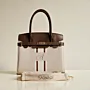 Personalized Premium Leather Handbag - A Stripe - Multi-Size/Color