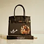 Personalized Premium Leather Handbag - Chestnut Horse - Multi-Size/Color