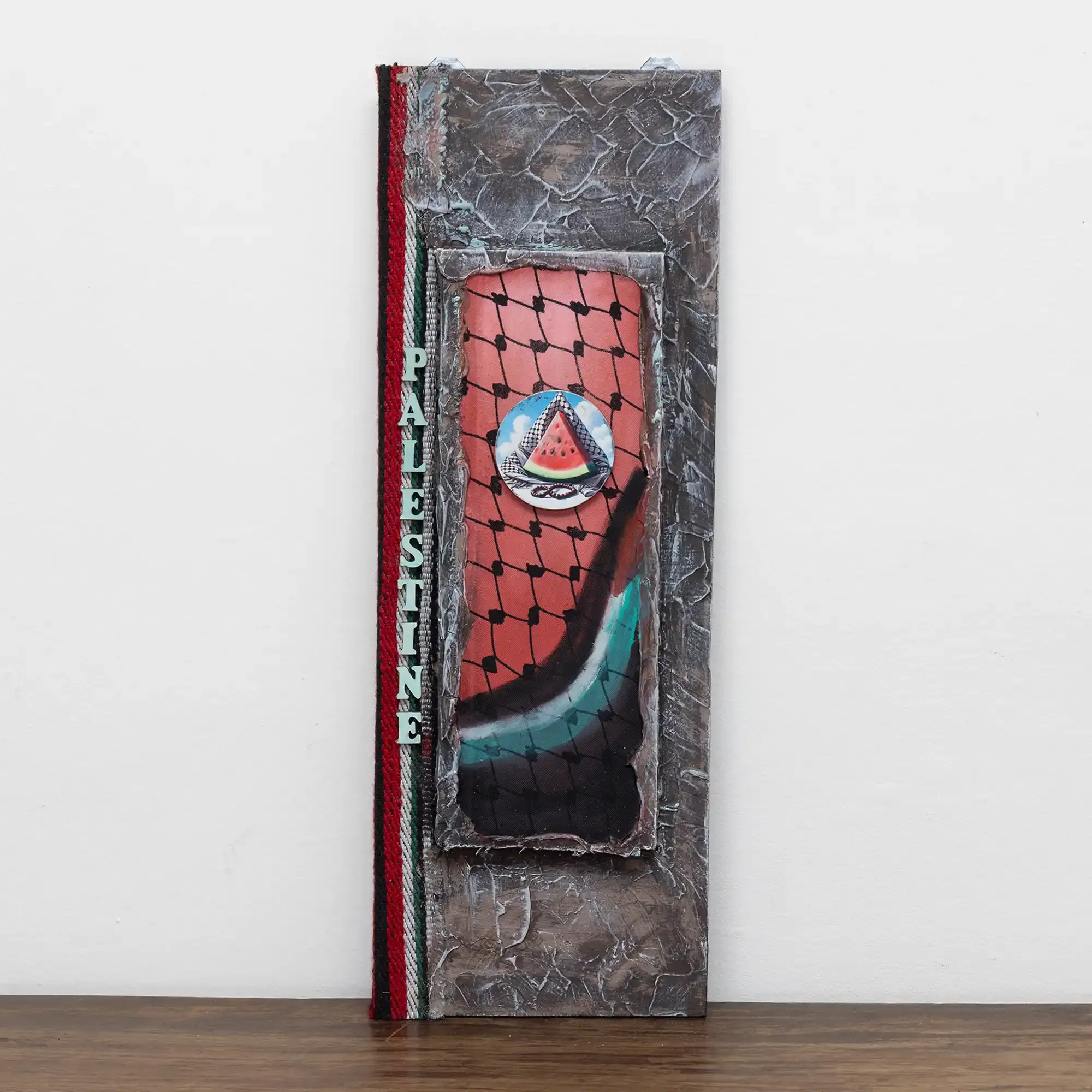 Artisan Palestinian Raised Fist Symbol Wall-Mounted Key Holder