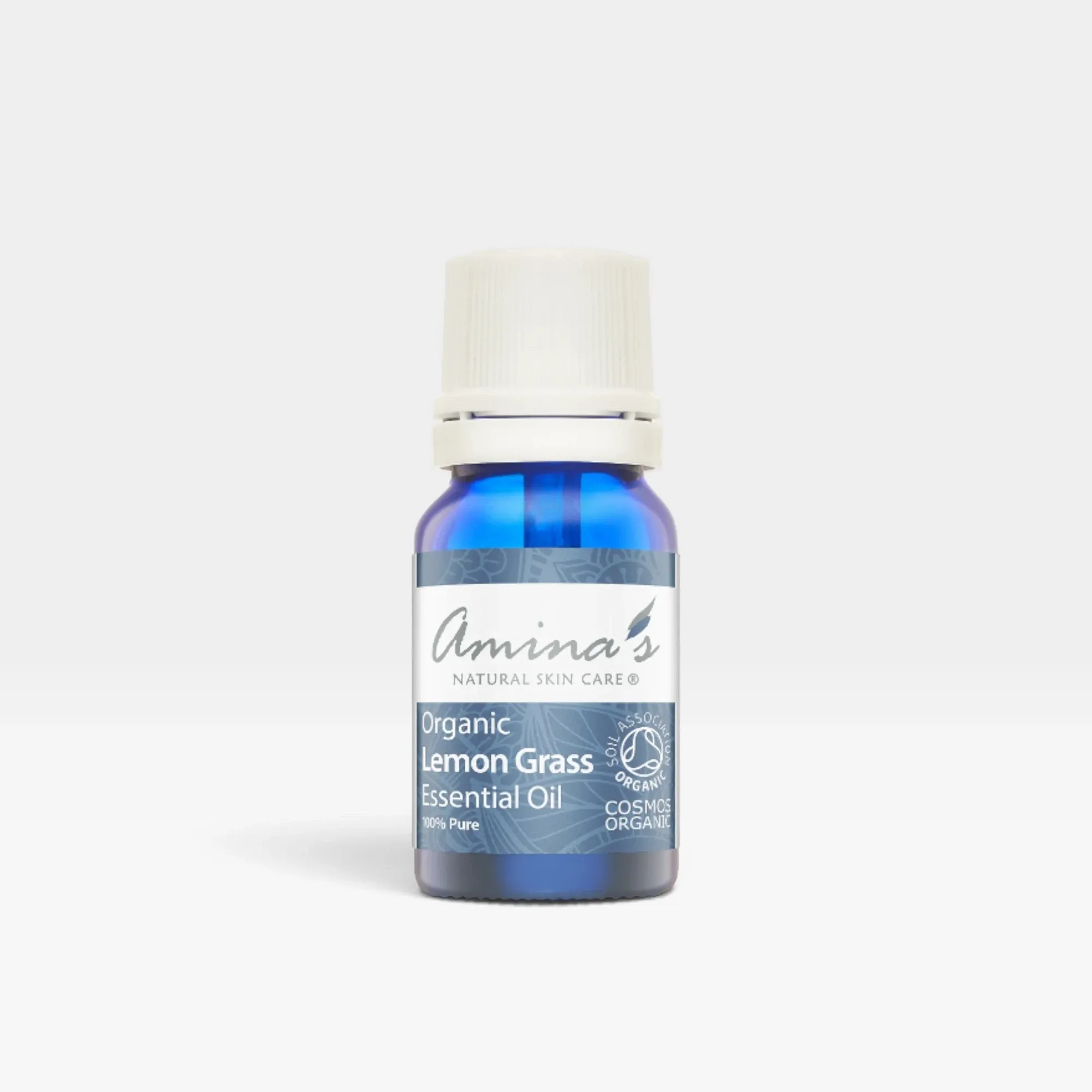 Organic Lemongrass Essential Oil with Vibrant Citrus Aroma