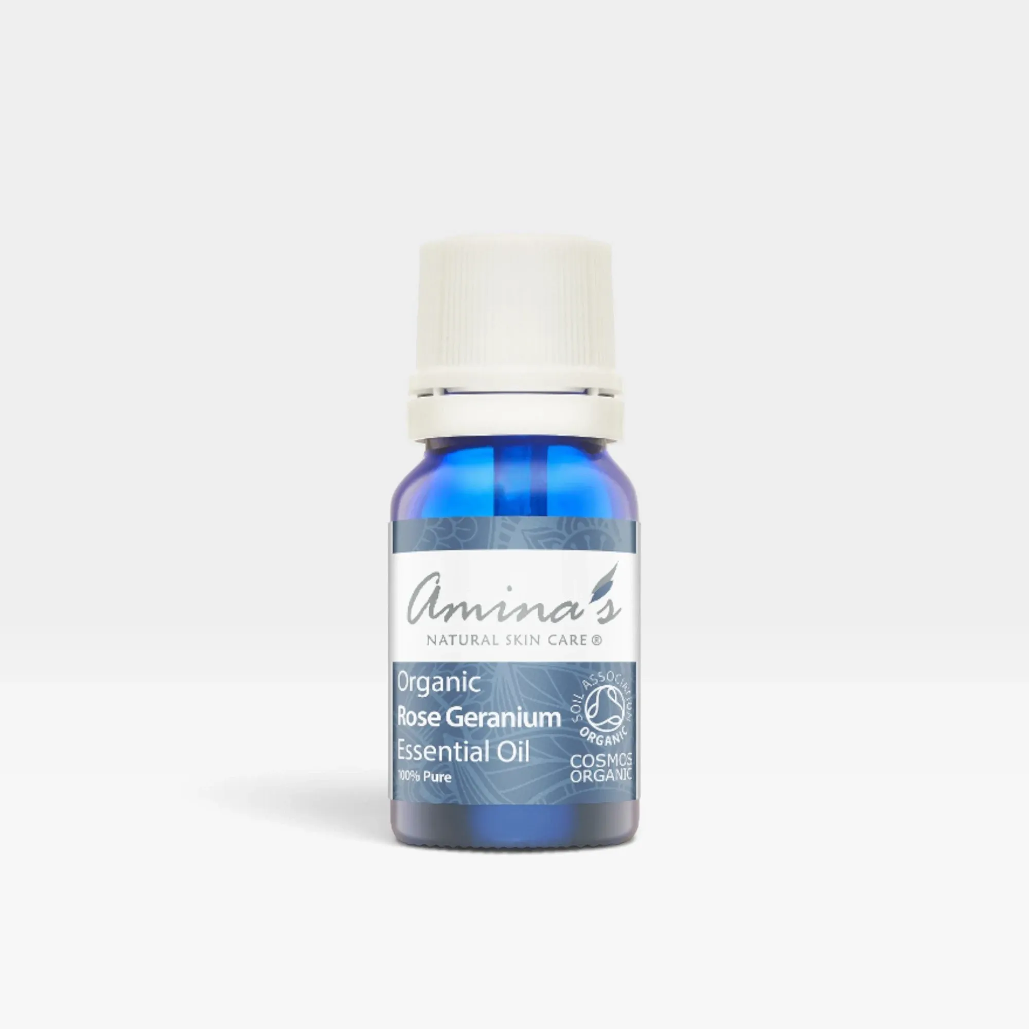 Organic Rose Geranium Essential Oil with Floral Aroma