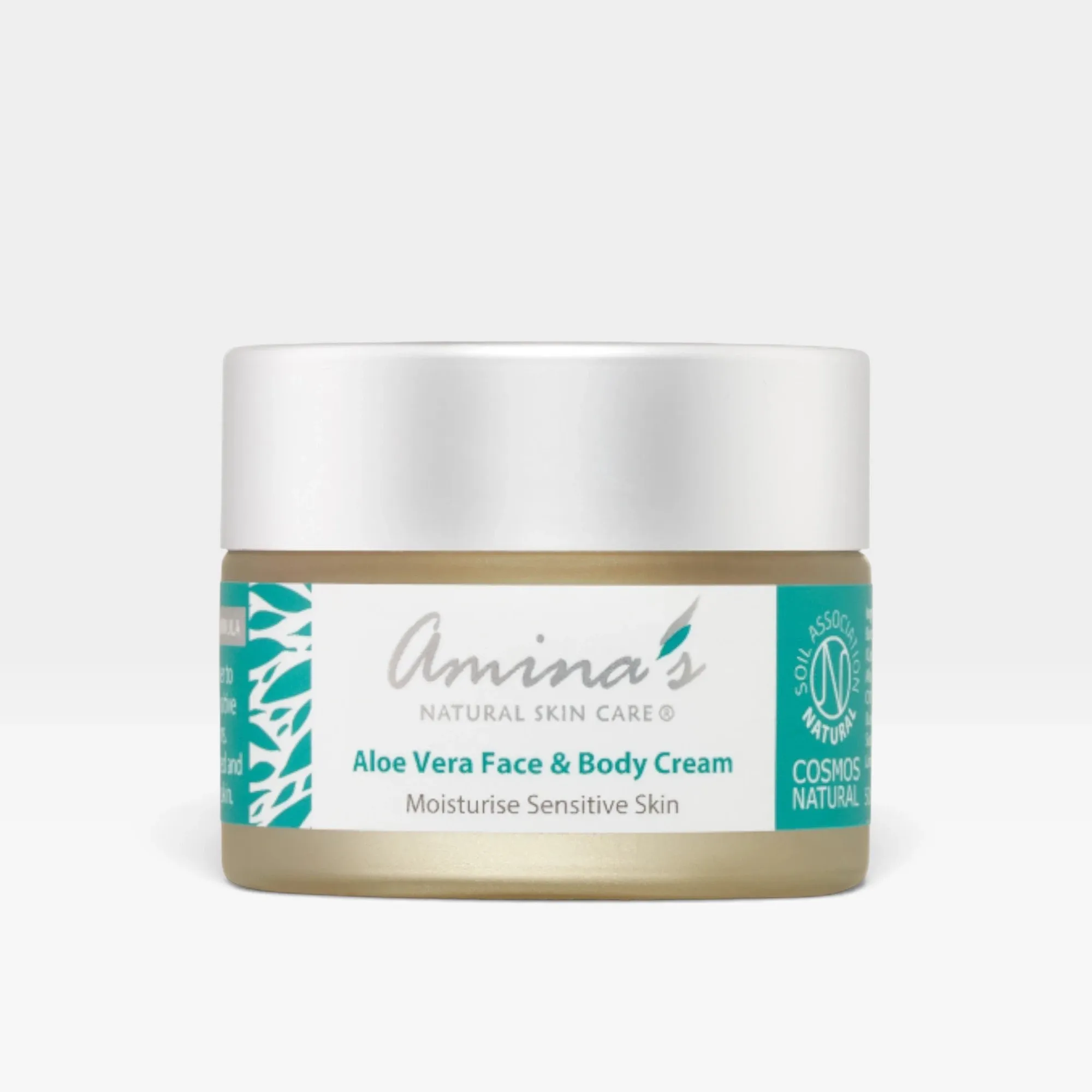 Natural Aloe Vera Face and Body Cream for Sensitive Skin