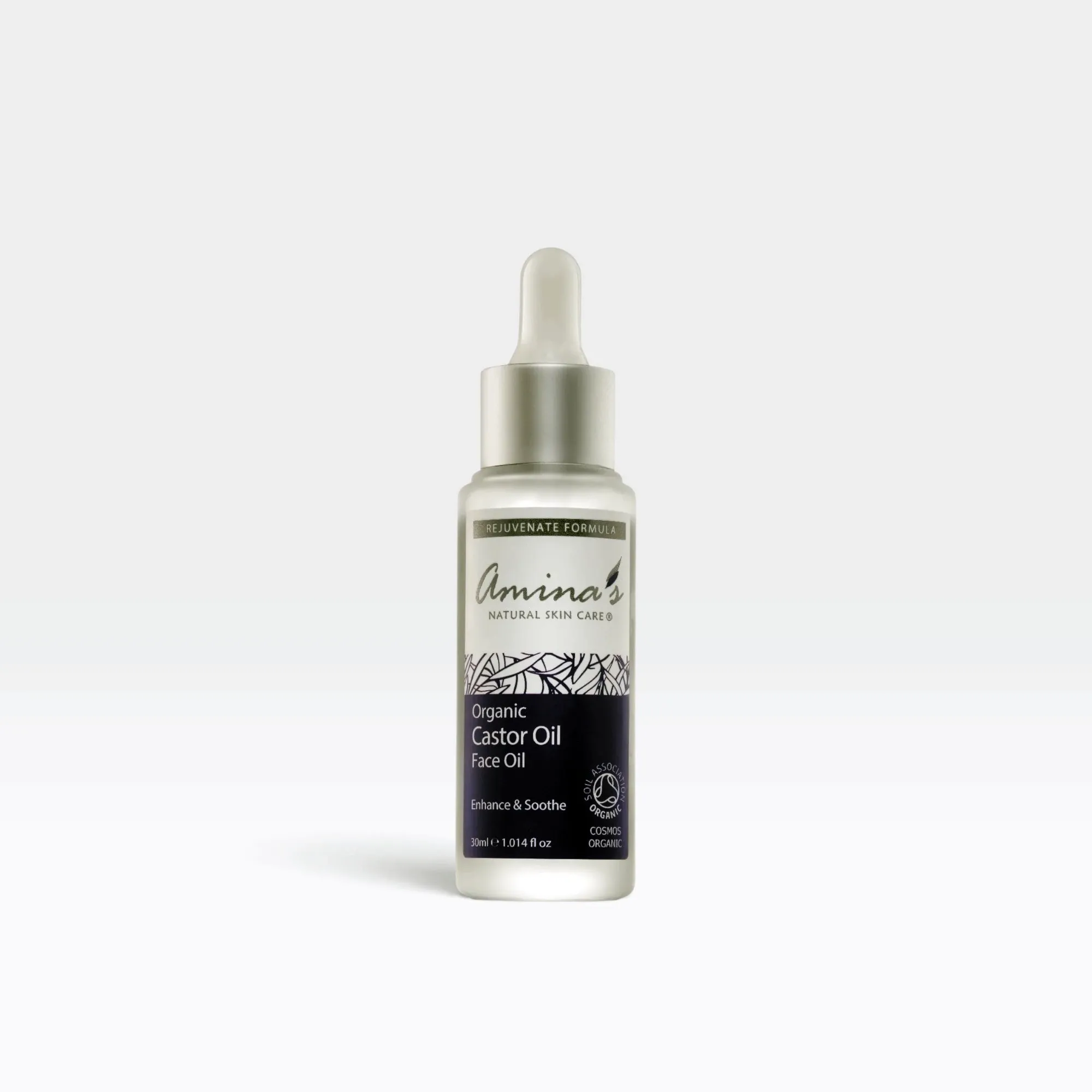 Organic Castor Face and Hair Oil with Dropper