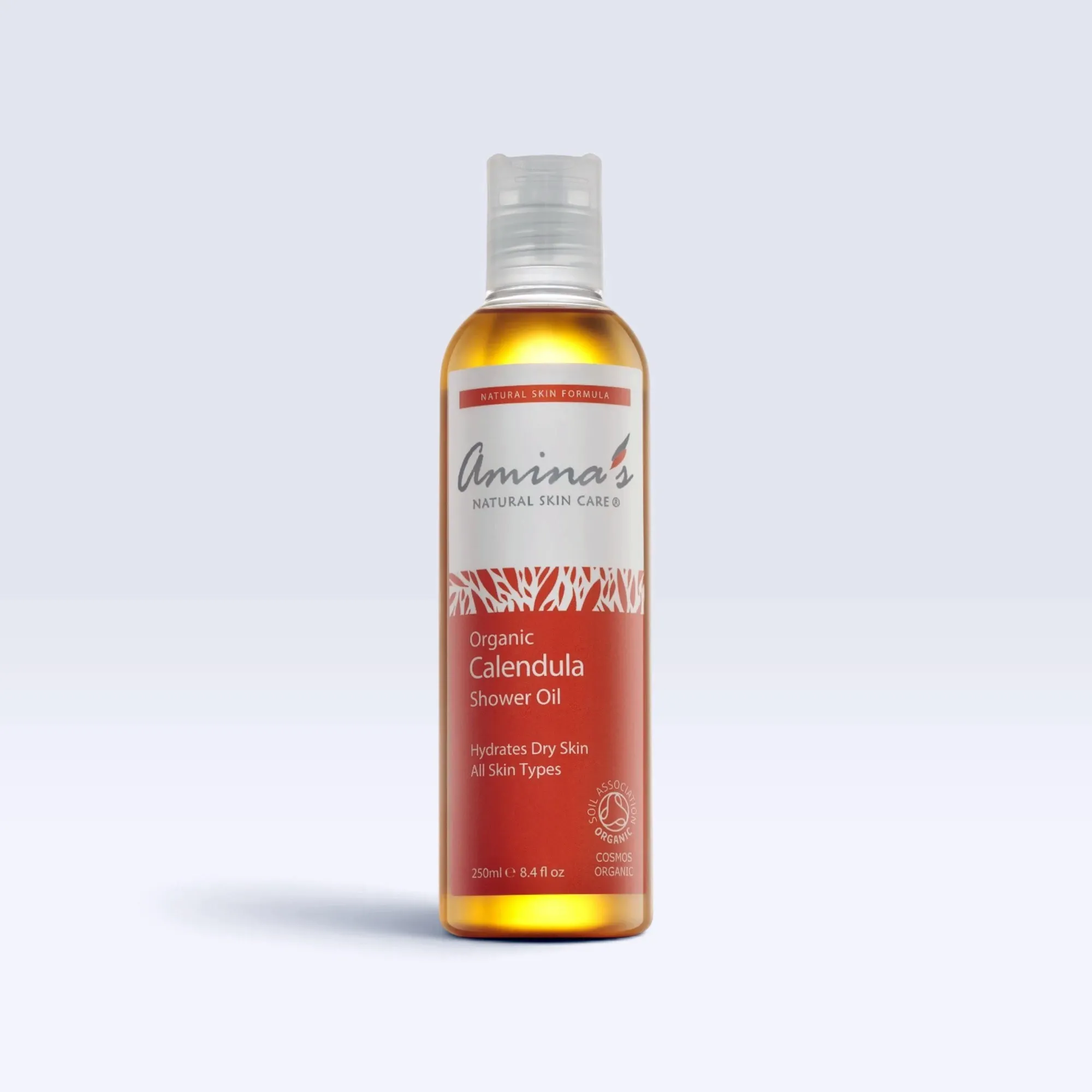 Organic Calendula Shower Oil for Gentle Hydration