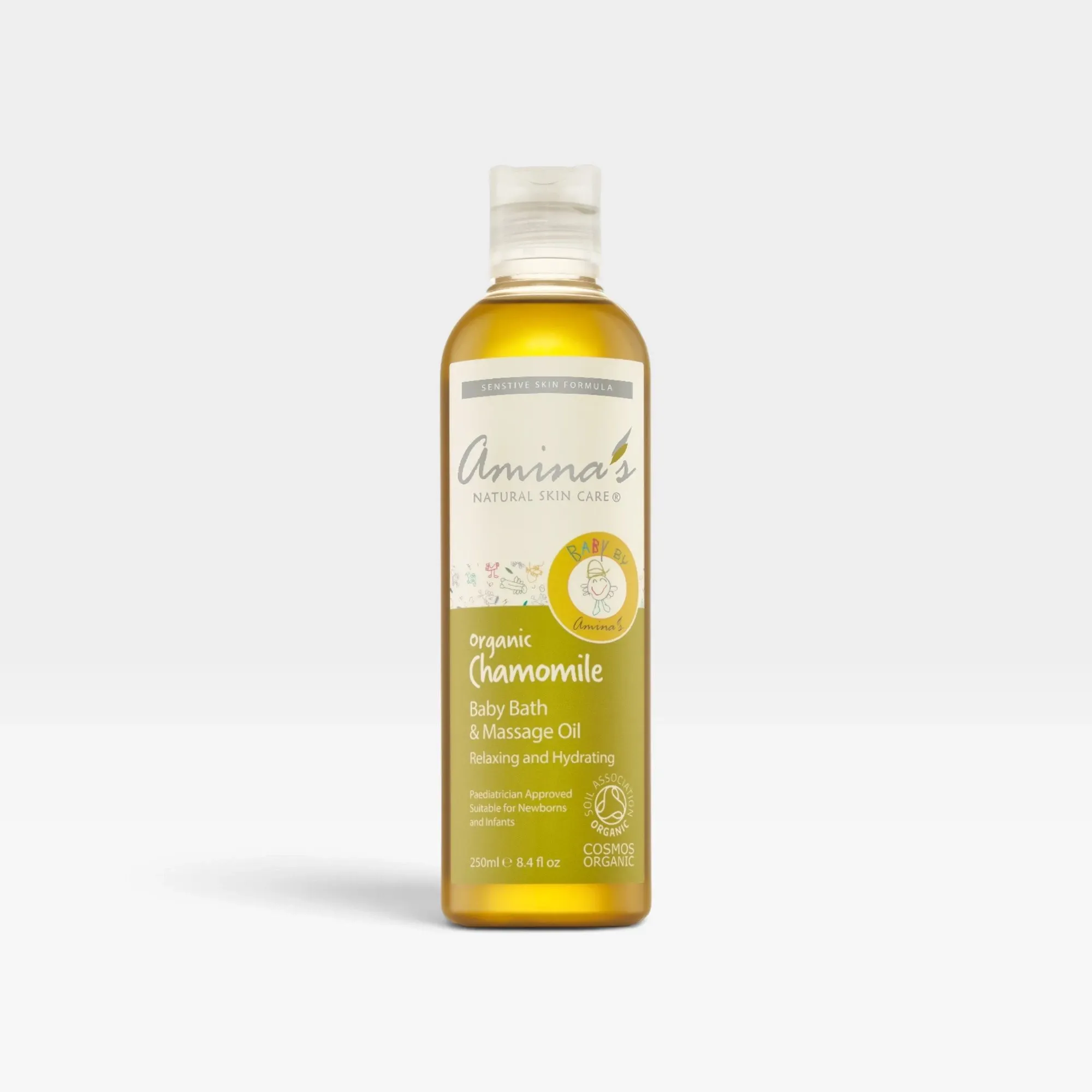 Organic Chamomile Baby Bath and Massage Oil
