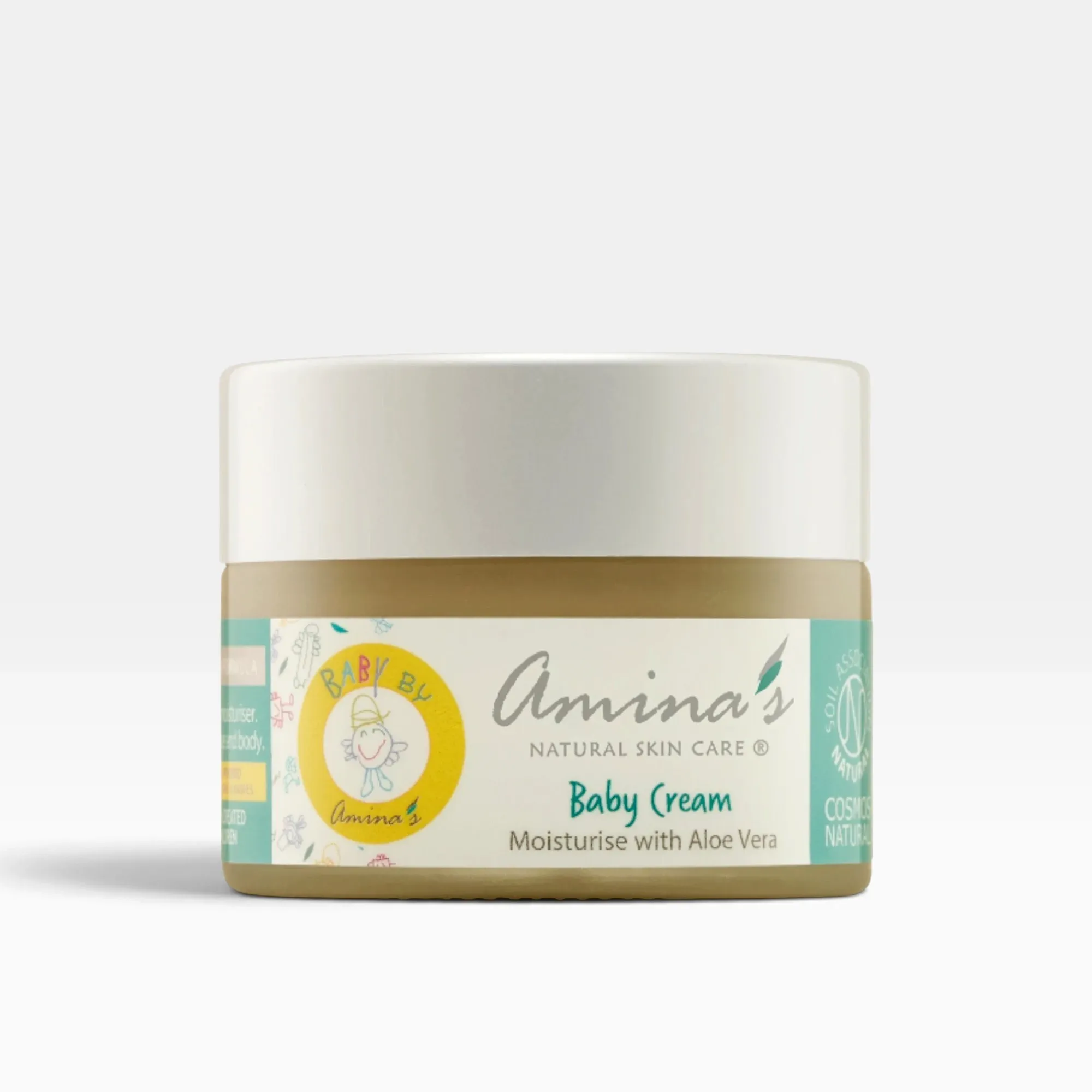 Natural Aloe Vera Baby Face and Body Cream
