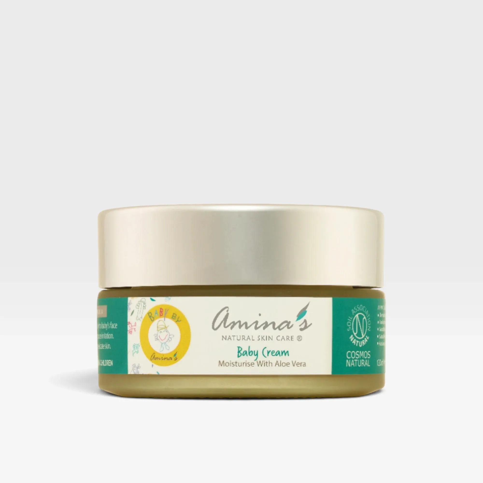 Natural Aloe Vera Baby Face and Body Cream