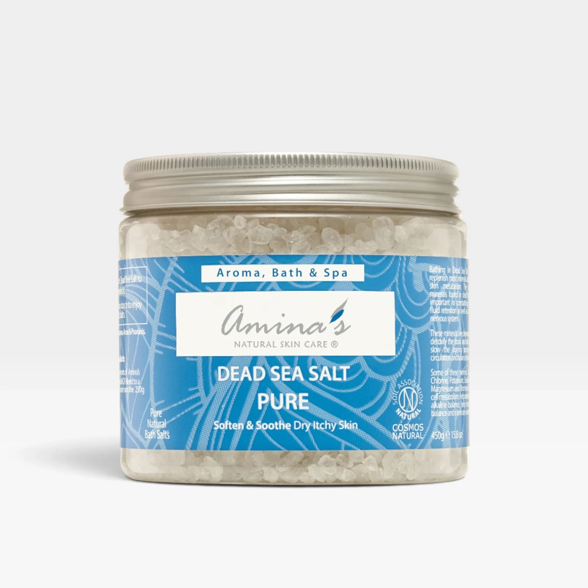 Pure Natural Dead Sea Bath Salts for Relaxing Soaks
