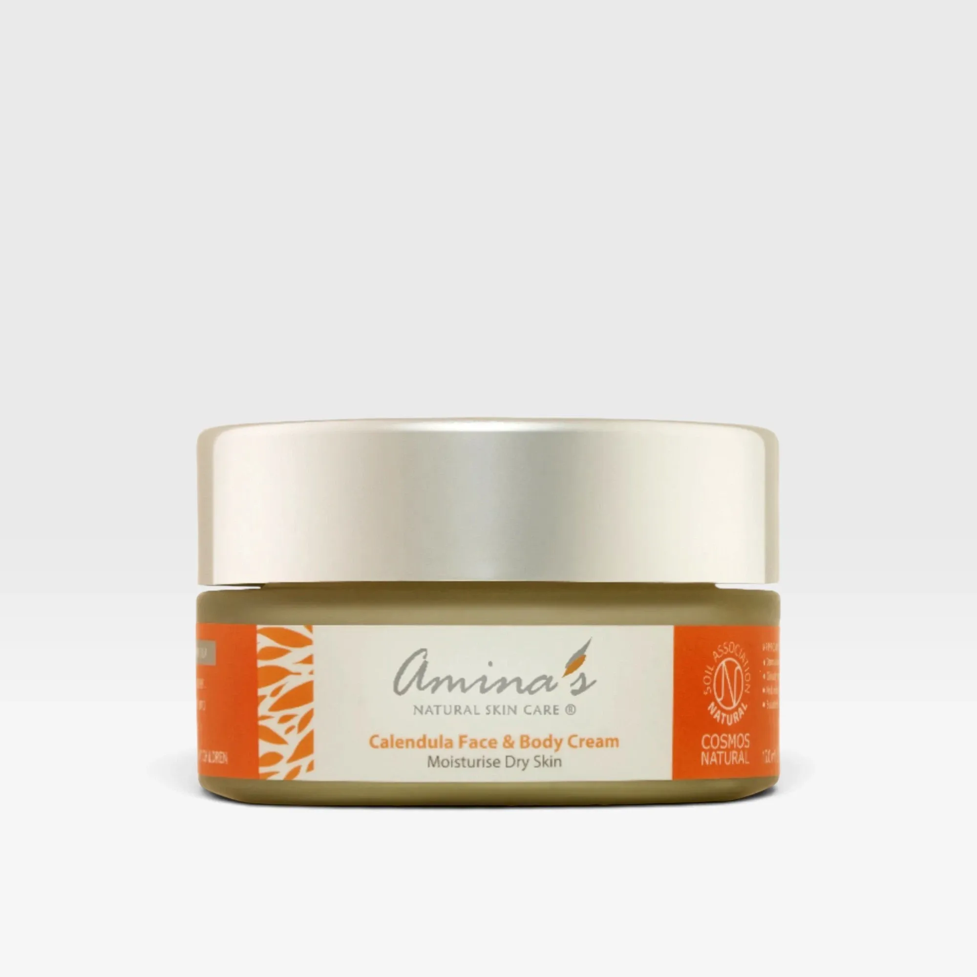 Organic Calendula Face and Body Cream for Dry Skin