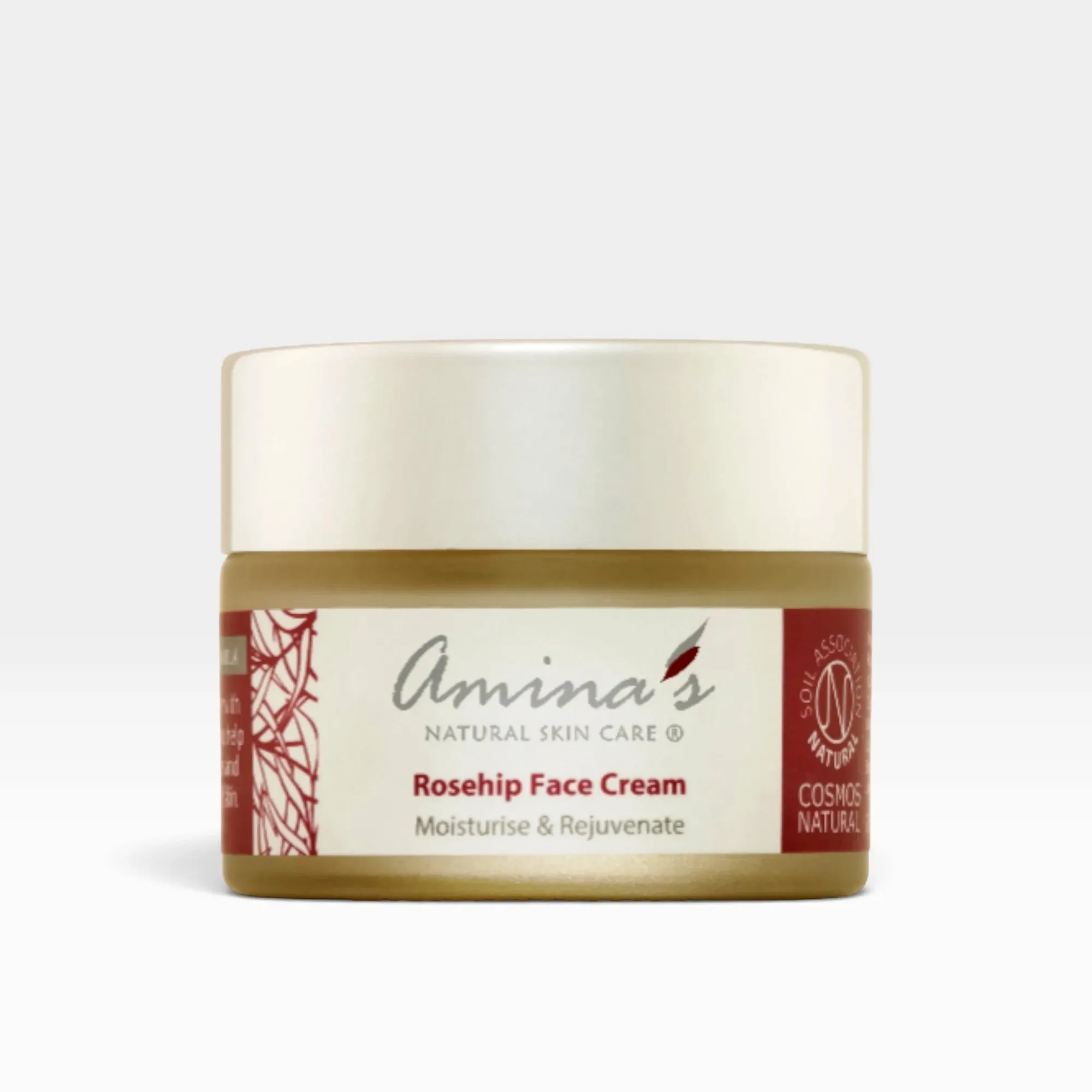 Organic Rosehip Face Cream for Radiant-Looking Skin