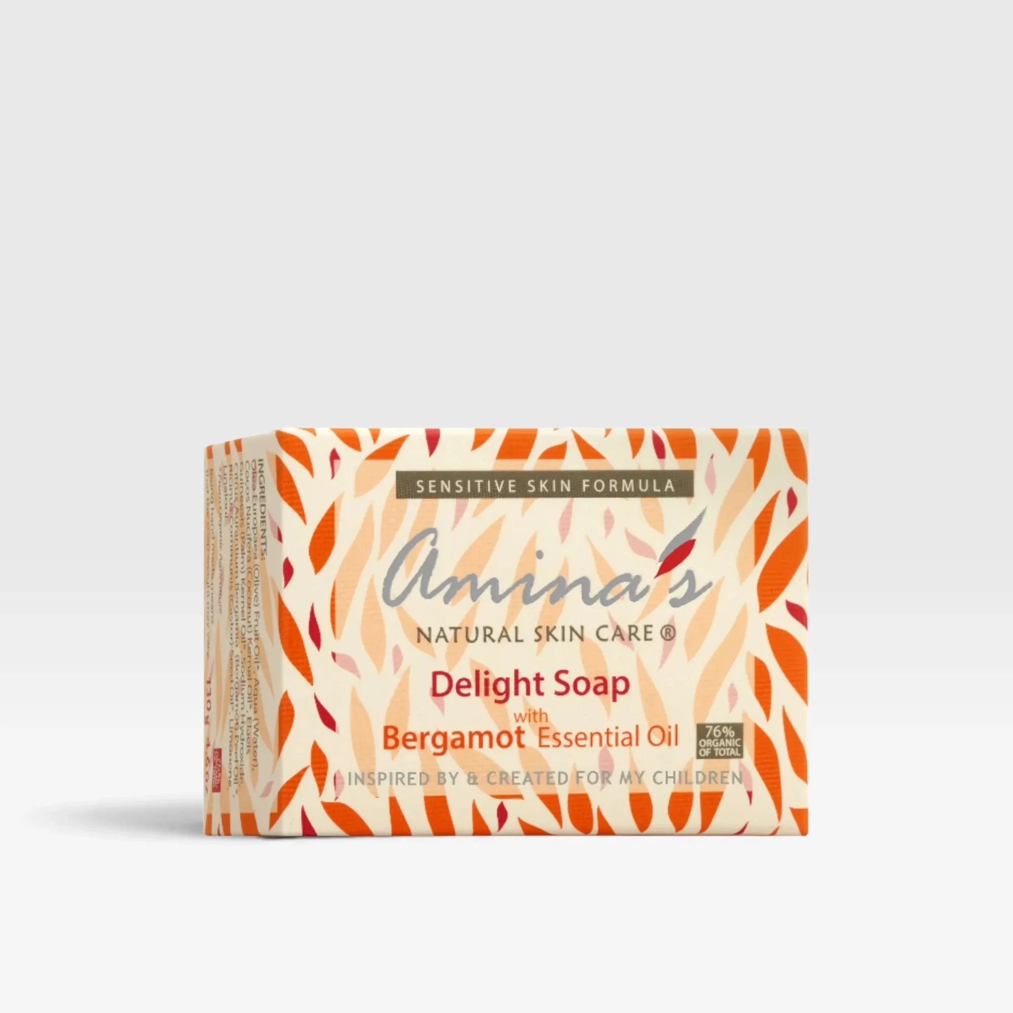 Handmade Organic Delight Soap with Bergamot Essential Oil