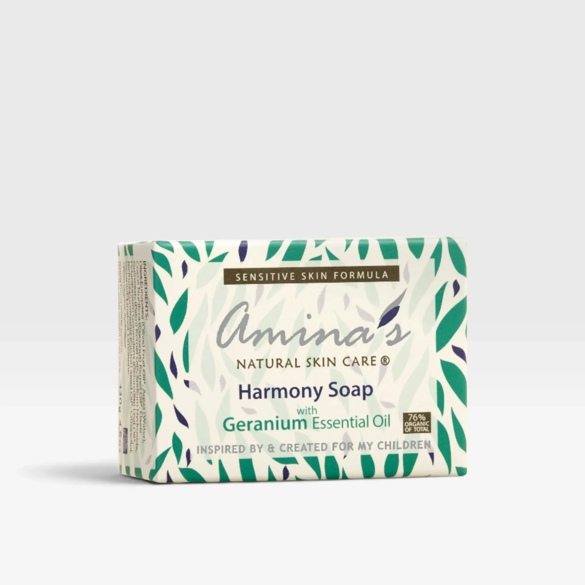Handmade Organic Harmony Soap with Rose Geranium
