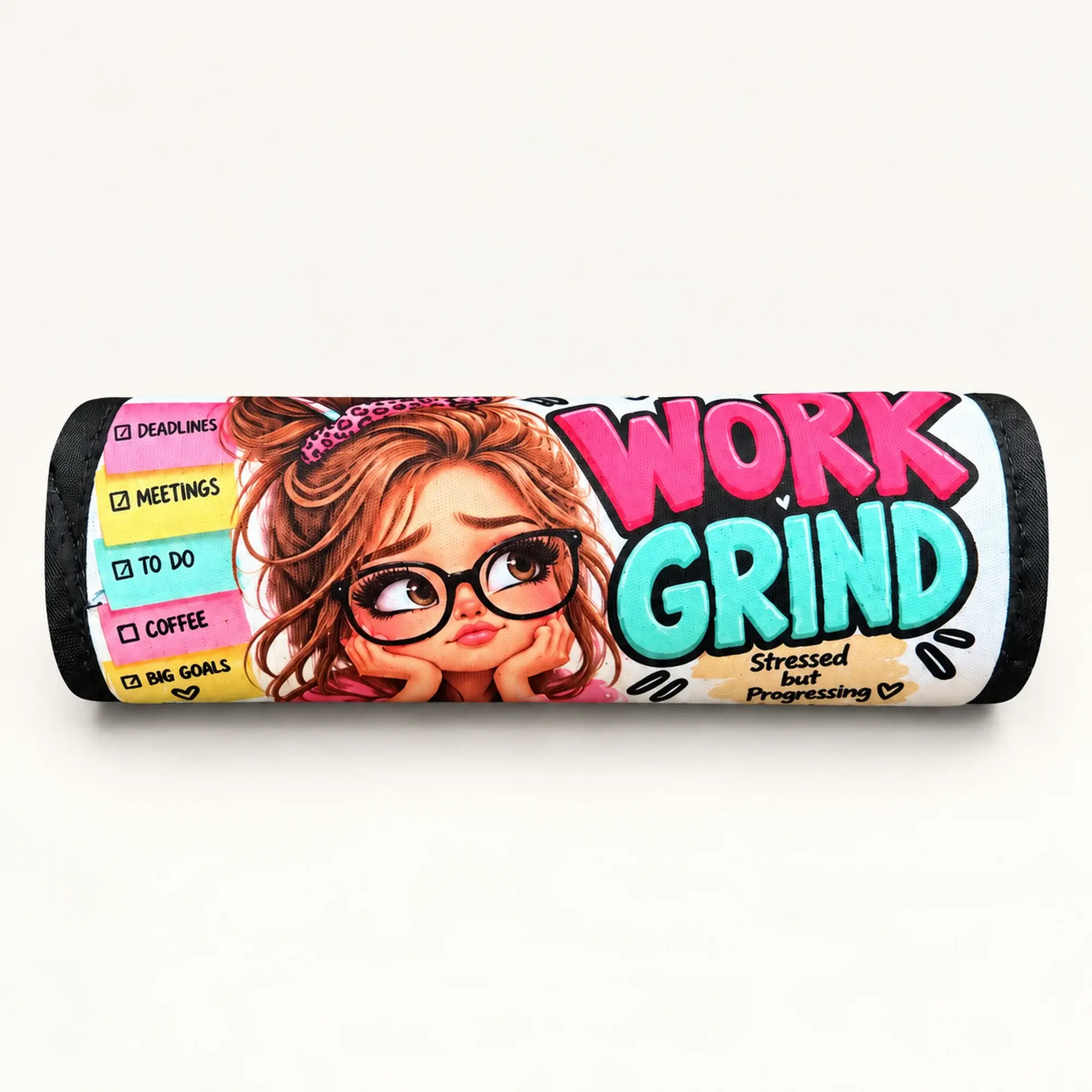 Handmade Work Grind Neoprene Bag Handle Wrap