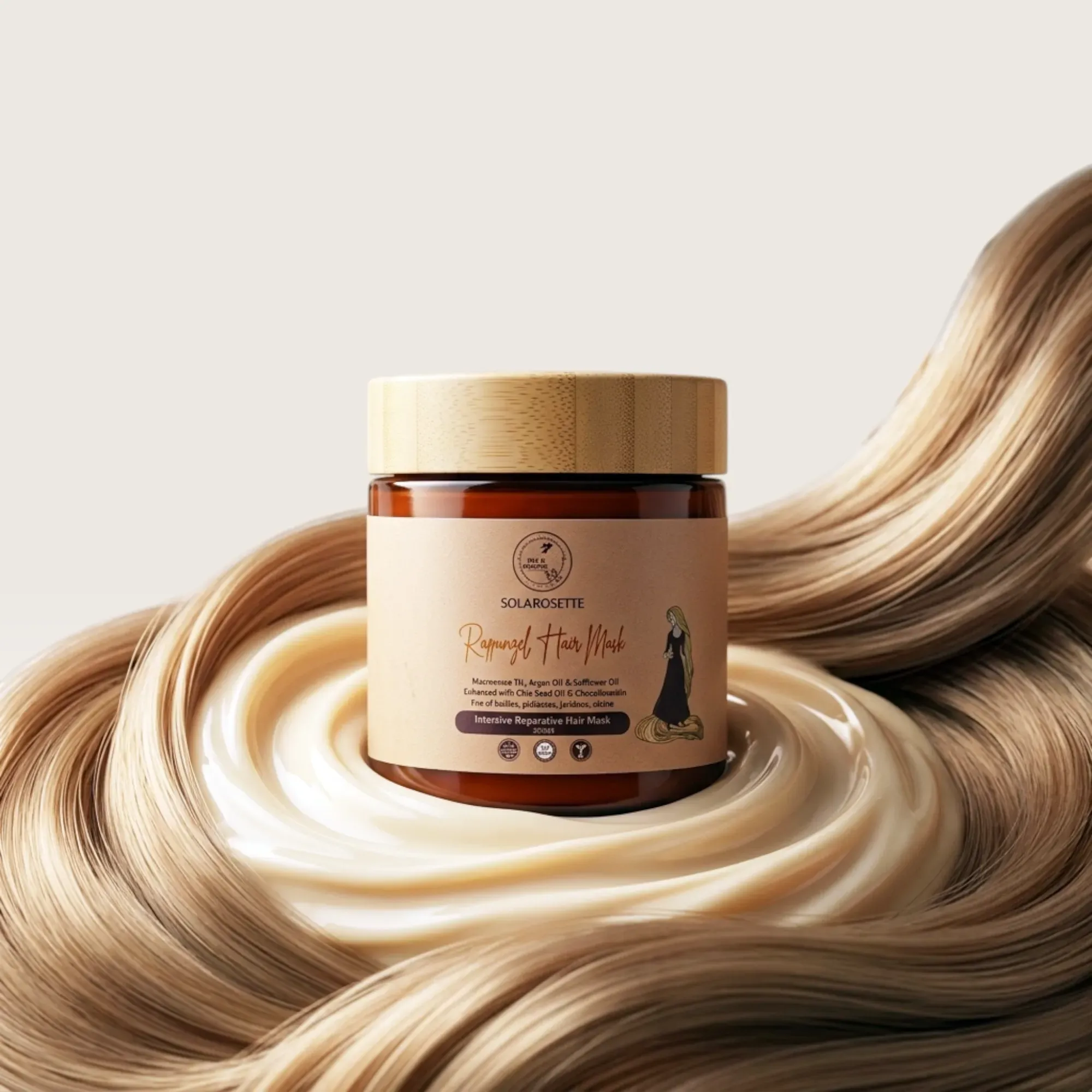 Rapunzel Natural Deep Repair and Anti-Frizz Hair Mask