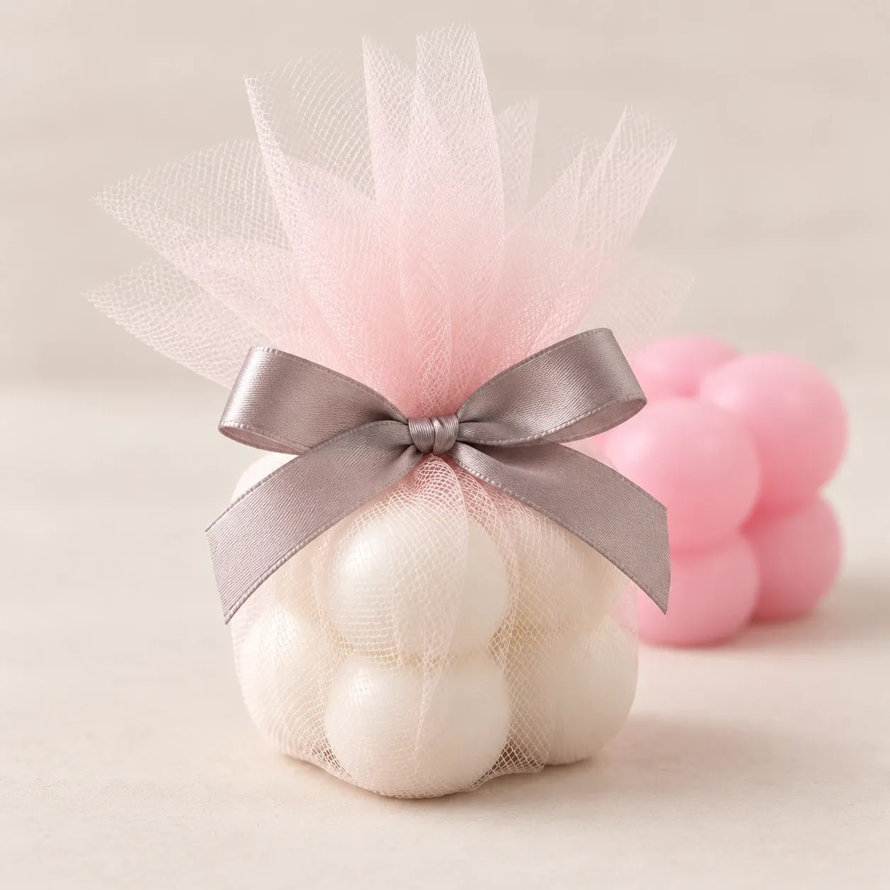 Mini Bubble Cluster Glycerin Soap Favor with Fragrance – 5x5x5 cm