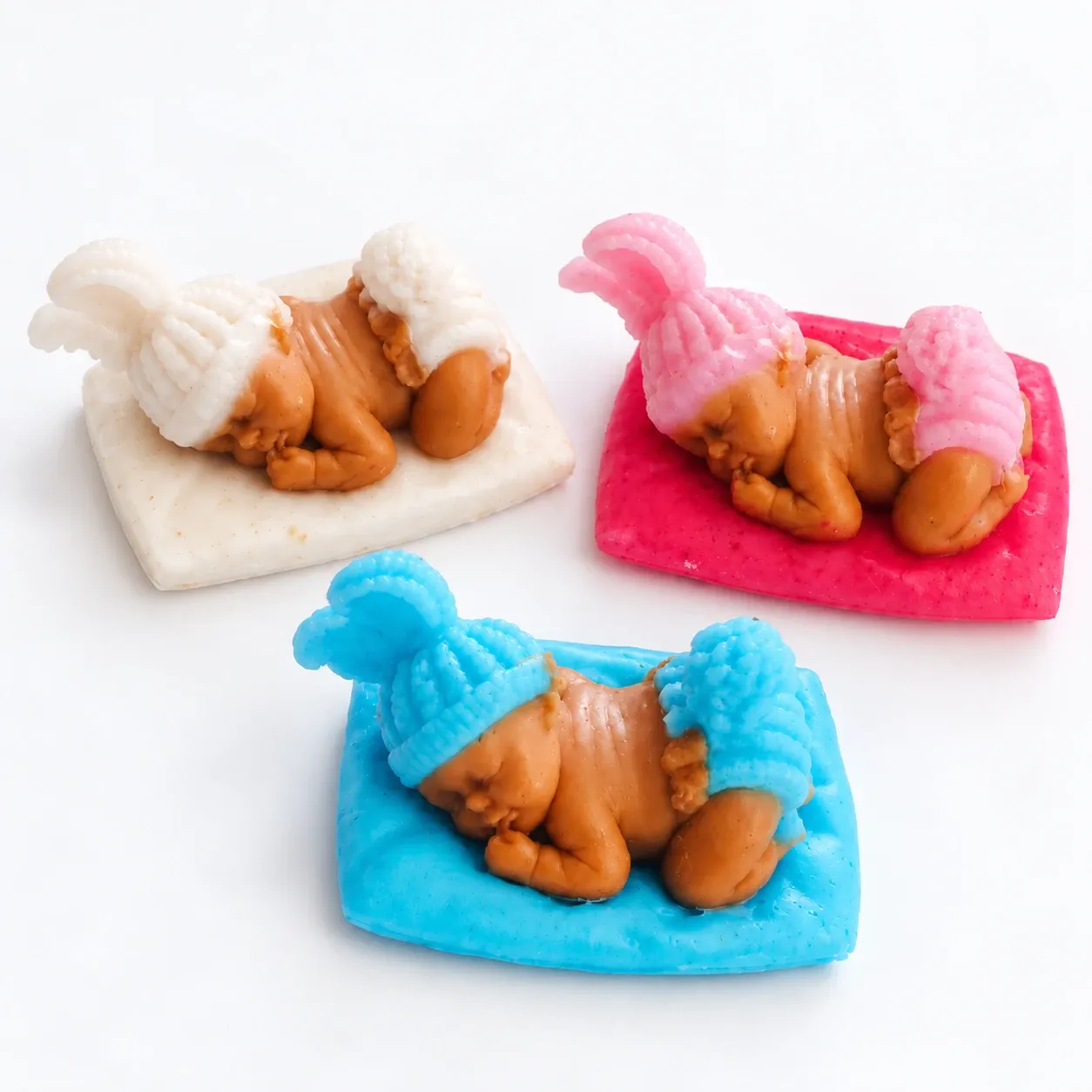 Sleeping Baby on Cushion Glycerin Soap Favor – 10x6x5 cm