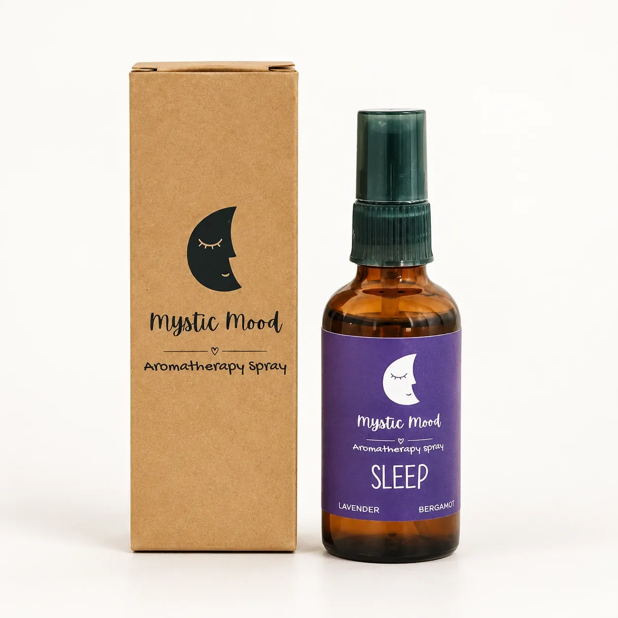 Lavender & Bergamot Aromatherapy Sleep Pillow Spray – 50 ml