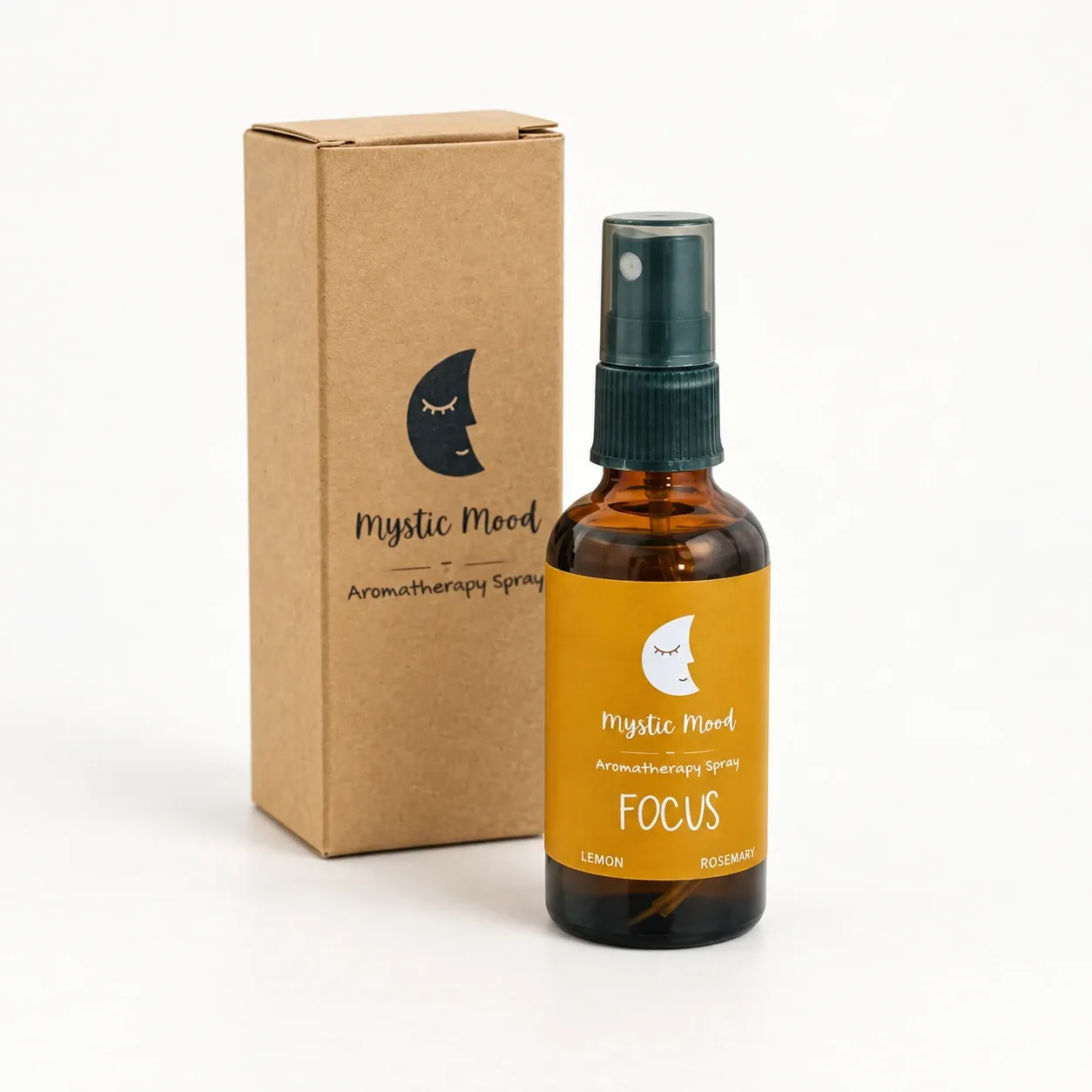 Rosemary & Lemon Aromatherapy Focus Room Spray – 50 ml