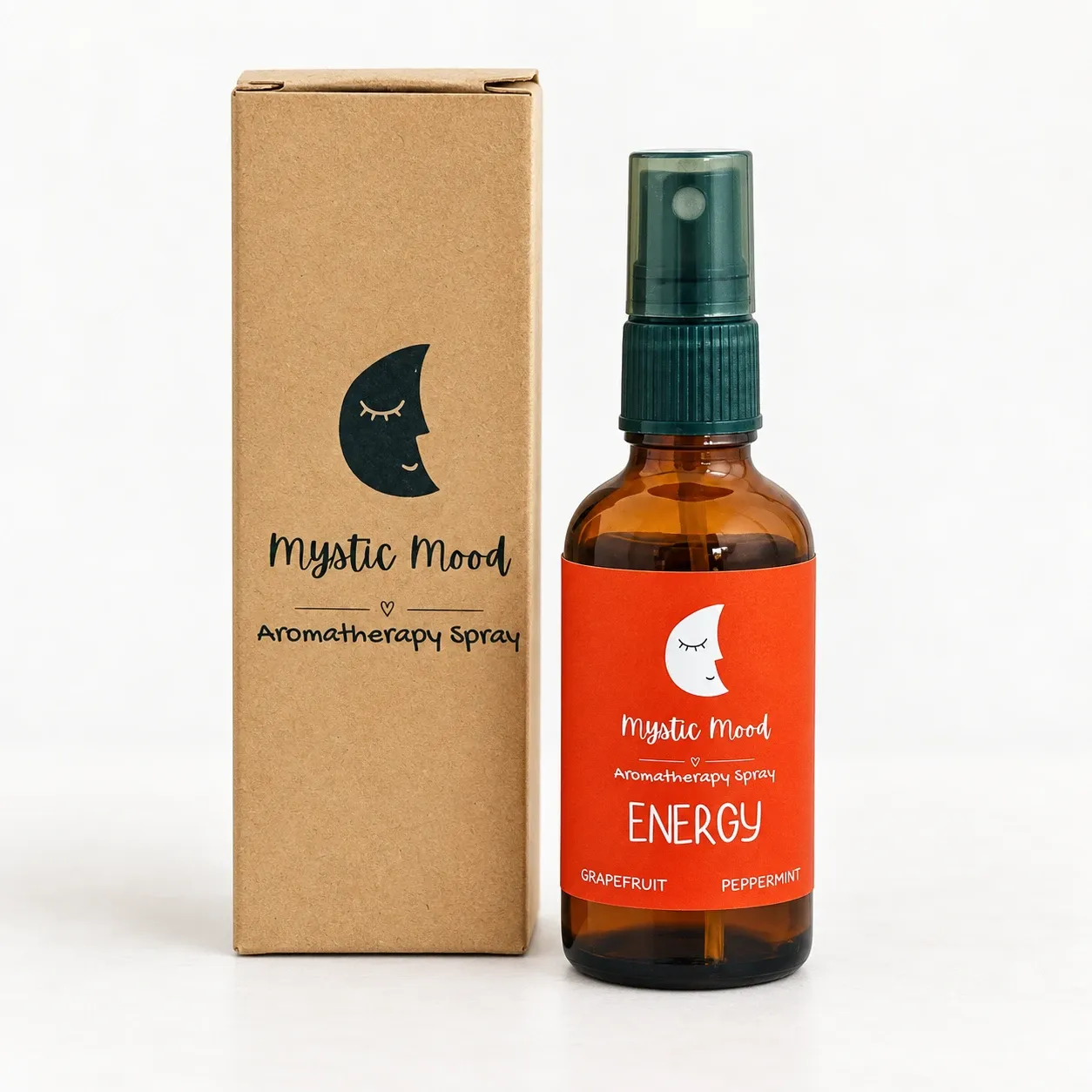 Grapefruit & Peppermint Energizing Aromatherapy Spray – 50 ml