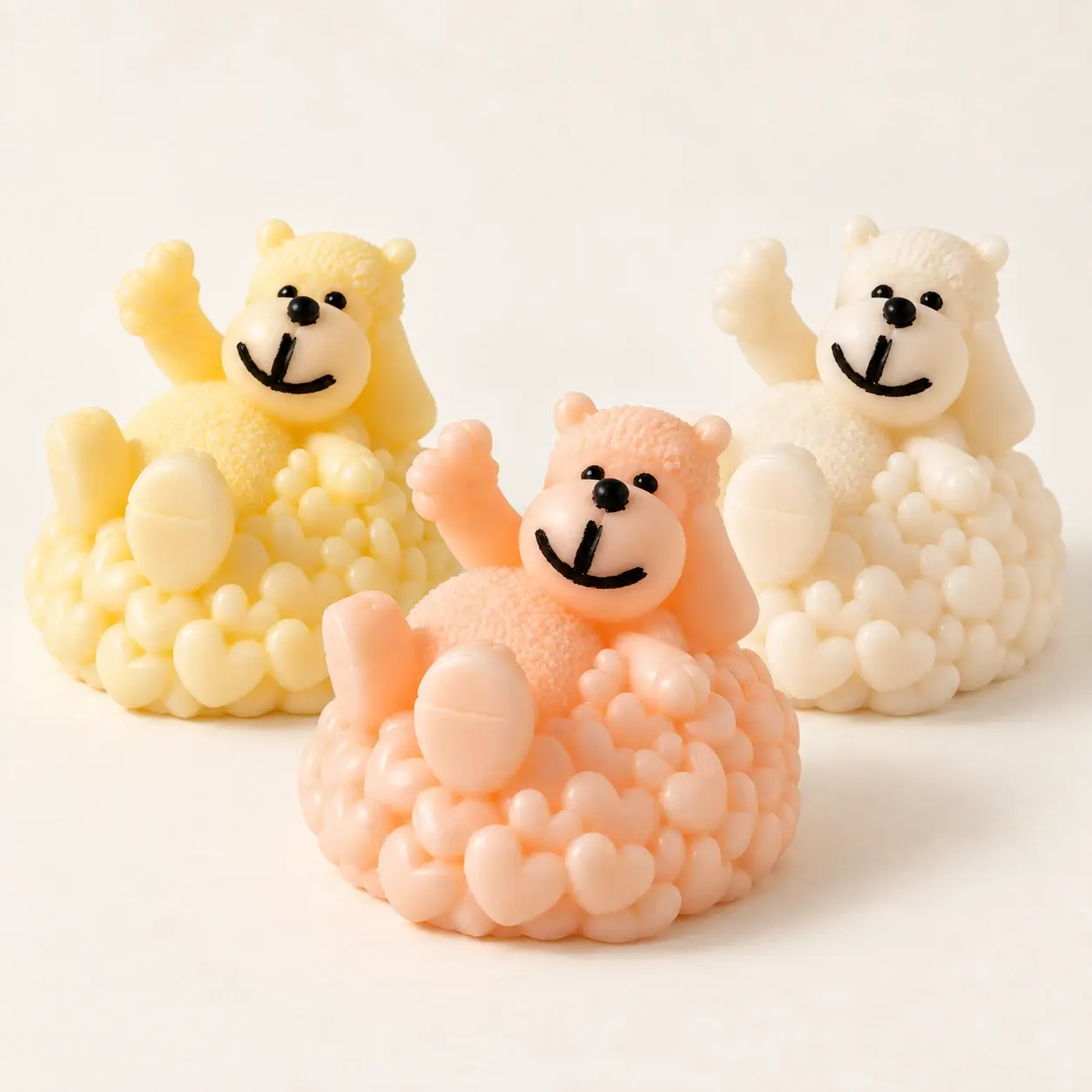 Handmade Small Eid Sheep Bubble Scented Candle – 5.5 cm (Available In Scents and Colors)