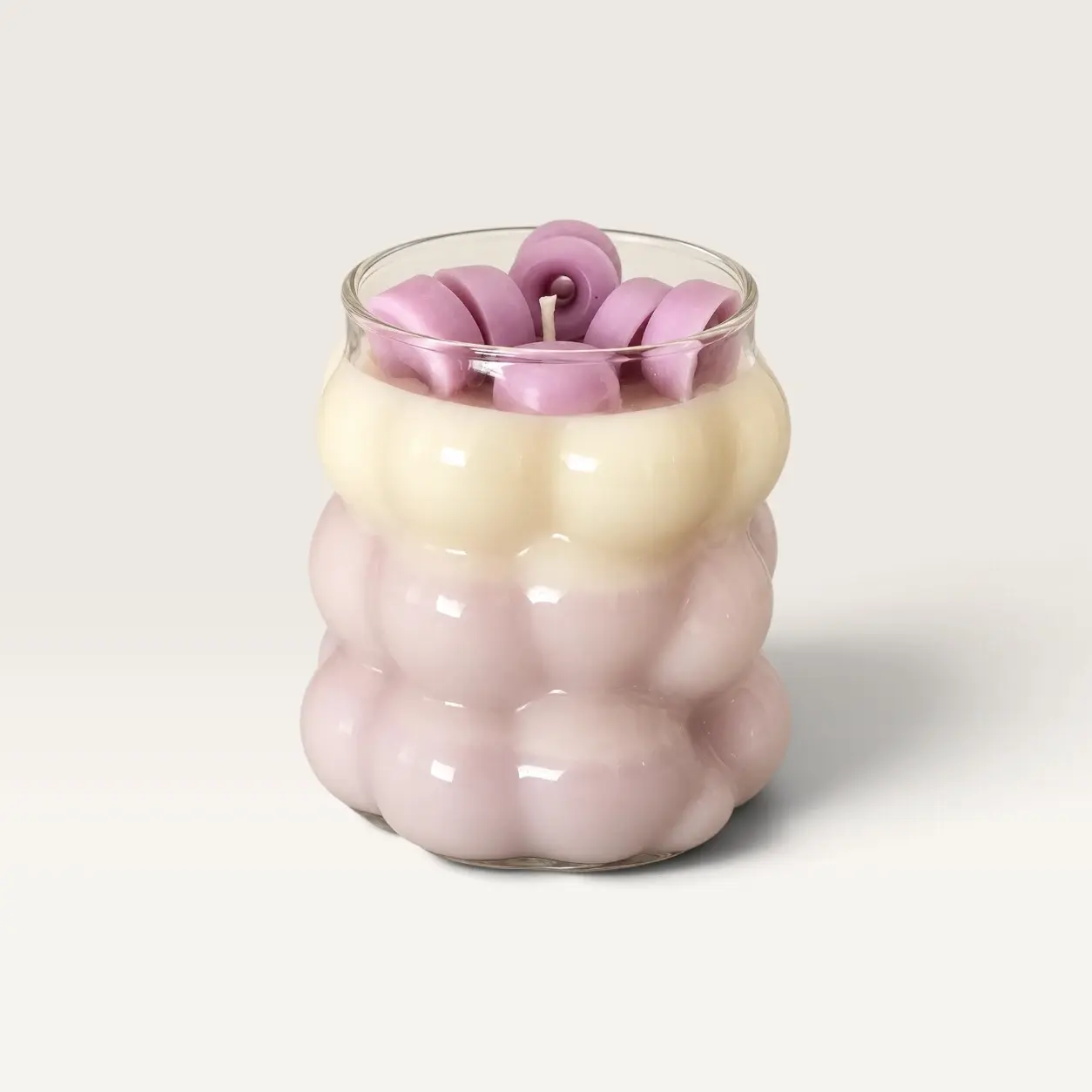 Bubble Jar Donut-Inspired Scented Candle (Available In Scents and Colors)